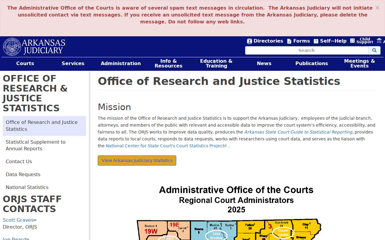 Sevier County case search Office of Research and Justice Statistics