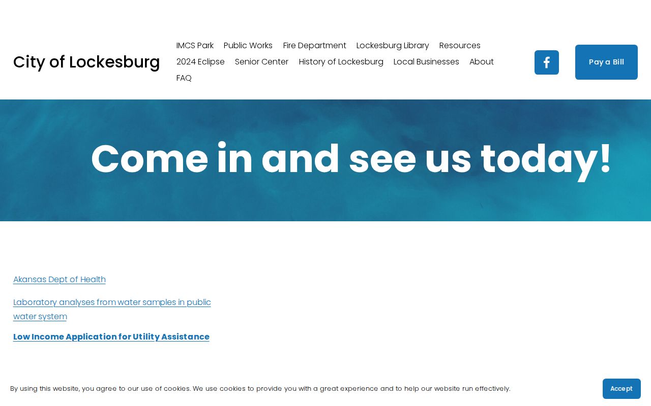 Lockesburg court docket distinction from the official city website